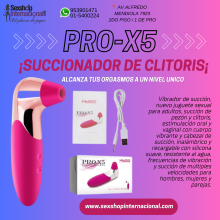 Masajeador de succión PRO-X5 